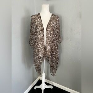 ACCESSORY ST NEW YORK Women’s PRINTED  KIMONO
CARDIGAN size 0S
